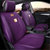 升级版丹尼皮汽车3D坐垫 夏季座垫 汽车用品四季垫 座套(标准版-罗兰紫 皮革材质)第2张高清大图