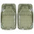 星德瑞拉 汽车通用脚垫 乳胶PVC脚垫透明防水防滑塑料橡胶硅胶脚垫(透明茶色 正副驾两片装)第2张高清大图