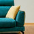 左右布艺沙发 现代简约客厅小户型沙发转角可拆洗家具整装组合 DZY5003(YP3297-5 转二件反向)第4张高清大图
