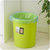 创意客厅厨房垃圾桶 家用A300办公垃圾篓圆形厕所塑料(中号粉色)第3张高清大图