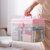 茶花药箱家用家庭装收纳盒塑料双层幼儿园儿童宝宝婴儿小医药箱(粉色)第5张高清大图