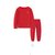 巴拉巴拉儿童空气棉内衣套装冬女童保暖内衣中大童秋衣秋裤棉(120cm 粉红色)第2张高清大图