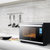 英国IAM ITS28蒸汽烤箱家用电烤箱 台式多功能蒸烤烘焙一体机28L(黑色 热销)第3张高清大图