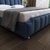 古宜 G330北欧式布艺床储物可拆洗简约现代单双人1.8米软包婚床主卧卧室家具(深蓝色1.8*2米普通款)第5张高清大图
