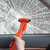 CARCHAD 多功能汽车安-全锤 车用逃生锤 车载破窗器 救生锤 带挂架座(橙色)第3张高清大图