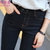 莉菲姿 新款韩版修身弹力高腰牛仔裤(兰色 29)第2张高清大图