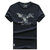 7711战地吉普AFSJEEP夏装新款圆领短袖polo衫纯棉弹力男半袖T恤衫(蓝色 M)第2张高清大图