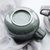 丹麦VIVA Ella系列陶瓷咖啡茶杯带碟茶杯茶具套装250ml 国美厨空间(薄荷深绿)第5张高清大图