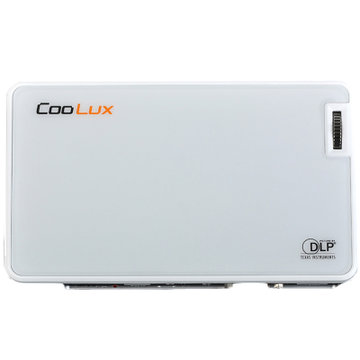 酷乐视（Coolux）X3 LED微型3D投影机（精英版）（白色）  【真快乐自营 品质保障 轻松享受100寸大画面    5.1、7.1声道     发烧级数字音频同轴输出  首创HDMI供电功能  支持货到付款】