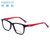 海俪恩近视眼镜框 大框眼镜架 时尚板材光学镜框6007(红色C17)第2张高清大图