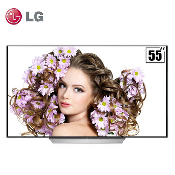 LG彩电 OLED55C7P-C 55英寸 4K超高清 HDR智能网络平板电视 液晶电视 LED电视 客厅电视