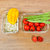 西派珂耐热玻璃保鲜盒儿童水果盒烤箱玻璃烘焙碗微波盒冰箱收纳盒(320ml白盖)第3张高清大图