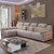 紫茉莉可拆洗布艺沙发 小户型沙发 现代客厅转角组合布沙发(图片 2)第2张高清大图
