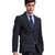 Lesmart莱斯玛特 男士新款商务休闲西服 时尚修身西装男装外MDXF1201(深灰色 XXL)第2张高清大图