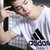 adidas阿迪达斯夏季男装运动短袖休闲T恤ADICTJ-WB-1(白色 L)第4张高清大图