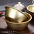 韩式米酒碗金色铝碗黄酒碗带把手调料碗饭店专用碗热凉酒碗料理碗(【带柄】400ml米酒碗（304银）)第2张高清大图