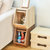 爱丽思IRIS 带盖环保木质收纳柜组合柜简易书柜置物柜STB(STB-200D实木色)第3张高清大图