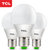 TCL照明 led灯泡节能球泡灯 E27螺口球泡超亮led单灯光源(5W LED暖黄光 3只装)第5张高清大图