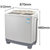 Littleswan/小天鹅 TP90-S968 9公斤大容量半自动双桶洗衣机第3张高清大图