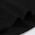 卡帝乐鳄鱼速干短裤男夏季休闲纯色男士针织休闲裤运动五分短裤KFZ0923(黑色 XXXL)第5张高清大图