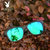 花花公子（PLAYBOY）太阳镜男开车司机眼镜潮人近视墨镜女2018新款韩国个性(23023 绿色镜面)第4张高清大图