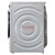 博世(Bosch) XQG75-WVH284681W 7.5公斤 洗干一体滚筒洗衣机（银色）畅爽冰酷 洗悦生活第4张高清大图