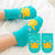 春夏婴儿袜子0-6-12个月秋棉卡通宝宝防滑地板袜儿童船袜1-3岁(白色 0-2岁)第2张高清大图