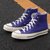 Converse匡威女鞋2022新款Chuck 70高帮紫色休闲帆布鞋板鞋170550(170550/主图款 41.5)第2张高清大图