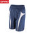 spiro运动短裤男女跑步速干夏季透气型健身五分裤男女款S184X(深蓝/白 XS)第4张高清大图