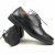 3516皇家男款休闲时尚三节头牛皮单鞋H09-291D(黑色 44)第3张高清大图