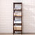 家逸实木置物架现代简约客厅厨房卧室层架创意多层简易学生书架(五层棕色 默认)第2张高清大图