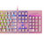 雷蛇（Razer）猎魂光蛛粉晶版 RGB光轴台式电脑吃鸡电竞游戏机械键盘第4张高清大图