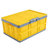 多功能折叠收纳箱储物箱汽车后备箱收纳箱置物箱(芒果黄（30L） 默认)第4张高清大图
