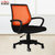 人体工学电脑椅子 家用办公椅 时尚转椅 老板椅103(黑橙)第2张高清大图