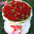 情人节 33朵红玫瑰2个熊花束，同城鲜花速递，指定日期送达(D款：33朵红玫瑰)第2张高清大图