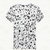 蘭菁 2015夏款韩版修身大码短袖T恤 男士个性印花打底衫 时尚百搭体恤衫潮QT1211-T07(白色 M)第2张高清大图