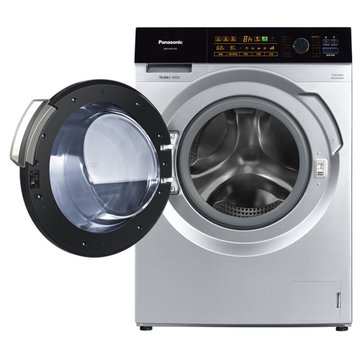 松下(Panasonic) XQG100-E1235 10公斤 滚筒洗衣机 变频 银