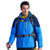 TECTOP户外新款冲锋衣男女三合一两件套西藏防水保暖加厚登山外套(男款宝蓝色 L)第3张高清大图