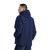 冬新款羽绒服冲锋衣三合一两件套男女时尚防水保暖户外服8370(蓝色 XL)第4张高清大图