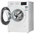 博世洗衣机WDG244601W8公斤 8大洗涤程序 全自动 洗干一体机 白色第2张高清大图