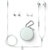 Bose  SoundSport 耳塞式运动耳机(灰白 音乐版)第3张高清大图