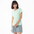 JOHLIN DREAM2021新款休闲时尚情侣空调T恤(冰绿色 XL)第5张高清大图
