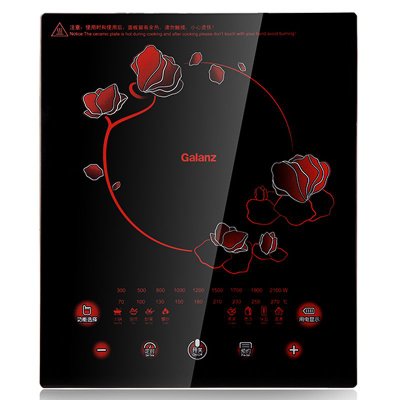 格兰仕（Galanz）触摸式电磁炉CH2193 微晶透明面板，LED大屏幕显示；