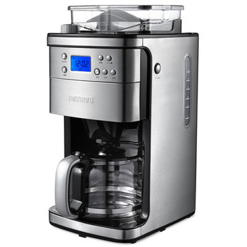 柏翠(Petrus)咖啡机PE3500 自动磨豆一体式咖啡壶