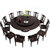 卡里鳄KLE—YTR398大圆桌餐桌第2张高清大图