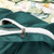 婵思 60支长绒棉四件套 枝繁叶茂系列 床上用品套件(繁花似锦-绿 200*230cm)第4张高清大图