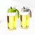 茶花油壶防漏玻璃油瓶大号家用油罐厨房酱油瓶720ML(_720ml_绿色一个)第5张高清大图