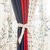 伊菲曼（E-FURMAN）窗帘成品遮光布细棉麻隔热柔纱卧室客厅卷帘轨道挂钩杆环工程布料  配套纱（58元/(深蓝+深红+星星拼接款)第3张高清大图