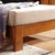 明佳友 新中式实木沙发 可拆洗客厅布艺沙发组合 现代贵妃客厅家具沙发(A款 三位+贵妃)第4张高清大图