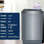 松下(Panasonic)XQB100-K1A2G 10公斤 时尚外观多重安全设计全自动家用波轮洗衣机 大件专业洗第3张高清大图